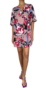 Vestido Wrap Multicolor