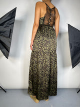 Vestido Maxi Animal Print