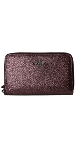 Billetera Glitter Morado