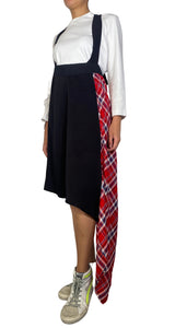 Falda Asimetrica con Tirantes