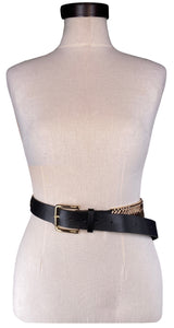 Cinturón Detalles Dorados