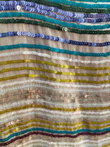 Vestido Beige Lentejuelas