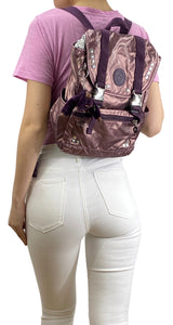 Mochila Morada Metalizada