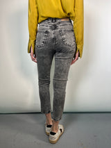 Jeans Gris Deslavado