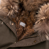 Chaqueta Kay Georgia Mapache Y Marmota