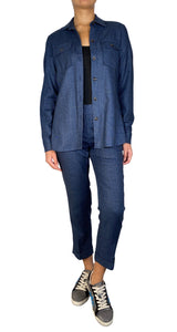 Blusa Cuadros De Lana