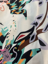 Blusa Blanca Estampada