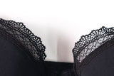 Sostén Negro Detalle Encaje