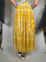 Falda Amarilla Tie Dye