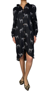 Vestido Camisero Lino