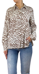 Blusa Cebra Botones