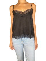 Top Negro Encaje