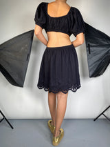 Vestido Negro Espalda Descubierta