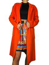 Abrigo Lana Y Viscosa