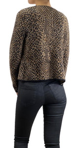 Sweater Abierto Animal Print