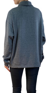 Polerón Gris Cuello Alto