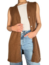 Cárdigan Cashmere Sin Mangas