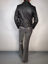 Chaqueta Biker Cuero