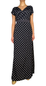 Vestido Wrap Lunares