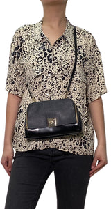 Bandolera Cuero Negro