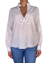 Blusa Crudo Bordada