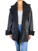 Chaqueta Denim Con Chiporro