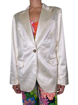 Blazer Champagne Satinado