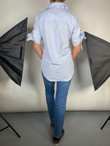 Blusa Rayas Azul