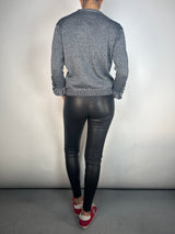 Sweater Green Fibras Metalicas