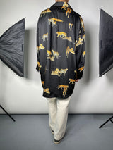 Blusa Larga Estampado Tigre