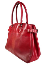 Cartera Passy GM in Red Epi Leather