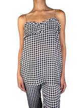 Set Polera Y Pantalón Cuadros