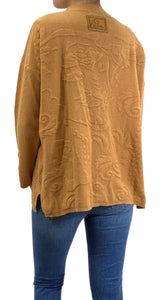 Sweater Café Tejido