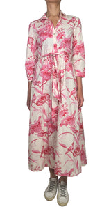 Vestido Camisero Floreado