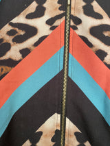 Chaqueta Bomber Animal Print