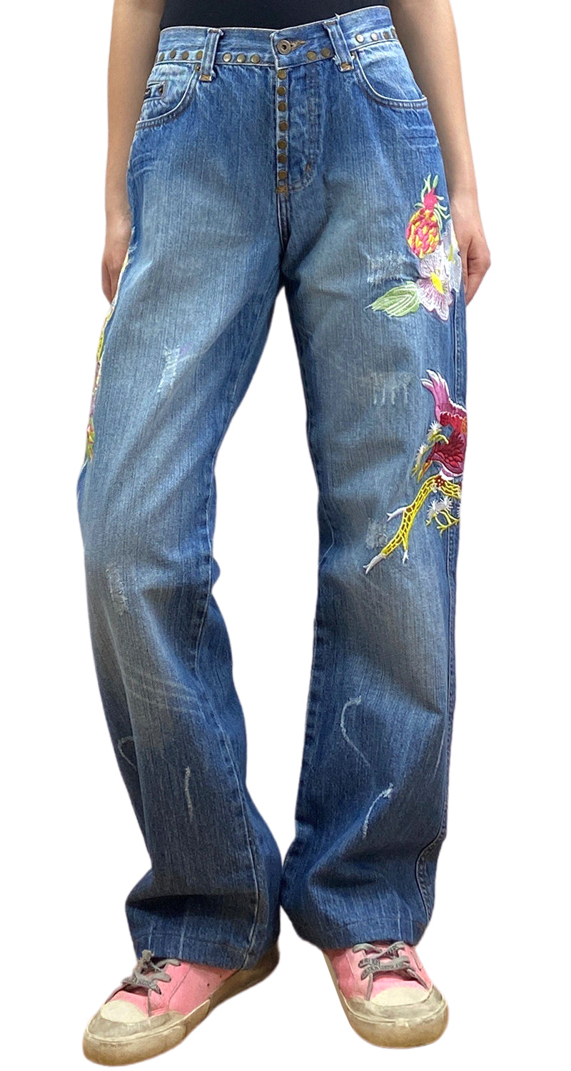 Jeans Bordado DOLCE GABBANA Market People