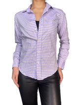 Blusa Rayas Lila