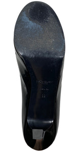 Taco Alto Charol Negro