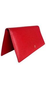 Billetera Cuero Rojo