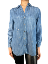 Blusa Detalles Plateados