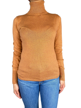 Sweater Camel Cuello Alto