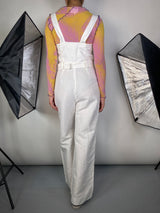 Jardinera Blanca Lino