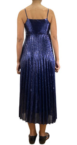 Vestido Azul Lentejuelas