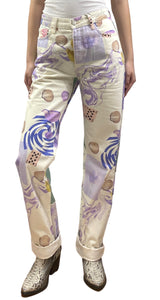 Jeans Straight Fit Multicolor