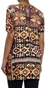 Blusa Estampada Multicolor