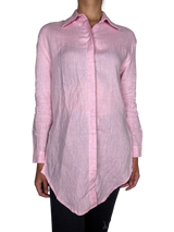 Camisa Lino Rosada
