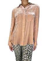 Blusa Rosada Velvet