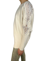 Sweater Hombros Bordados