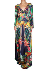 Vestido Longo Mix Iquito