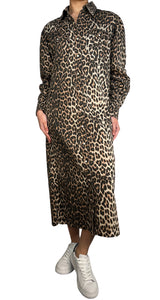 Vestido Camisero tipo Denim